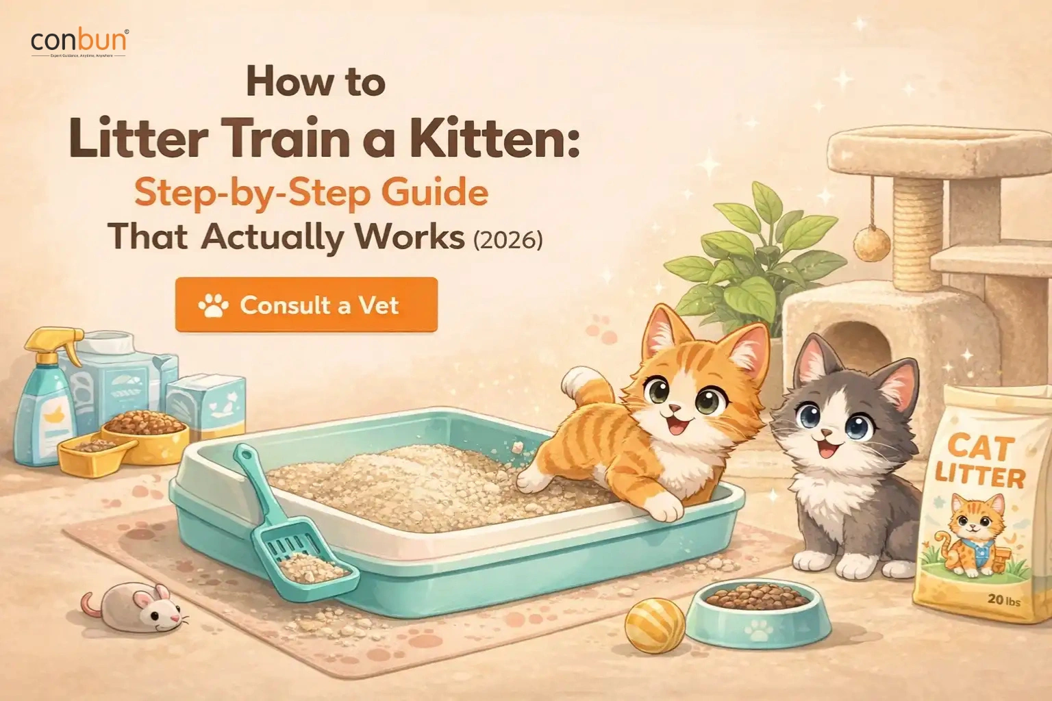 How to Litter Train a Kitten: Step-by-Step Guide That Actually Works (2026)